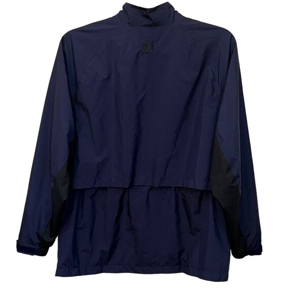 Women's DryJoys by FootJoy Vented Navy Rain Jacket Size‎ Medium Golf Windbreaker - Picture 4 of 10